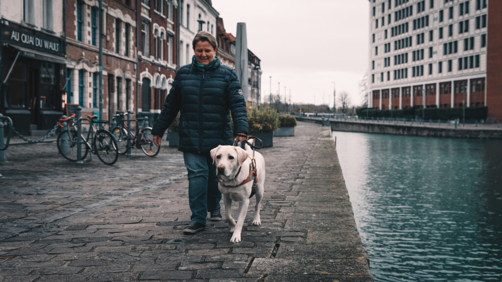 La prise en charge d'un demandeur de chien guide