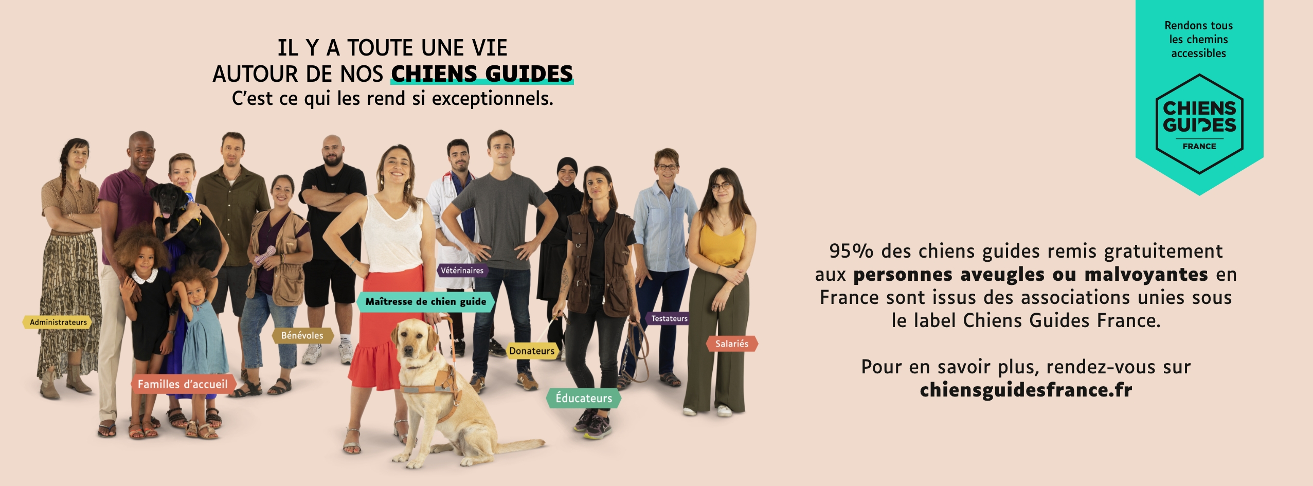 label chien guide france