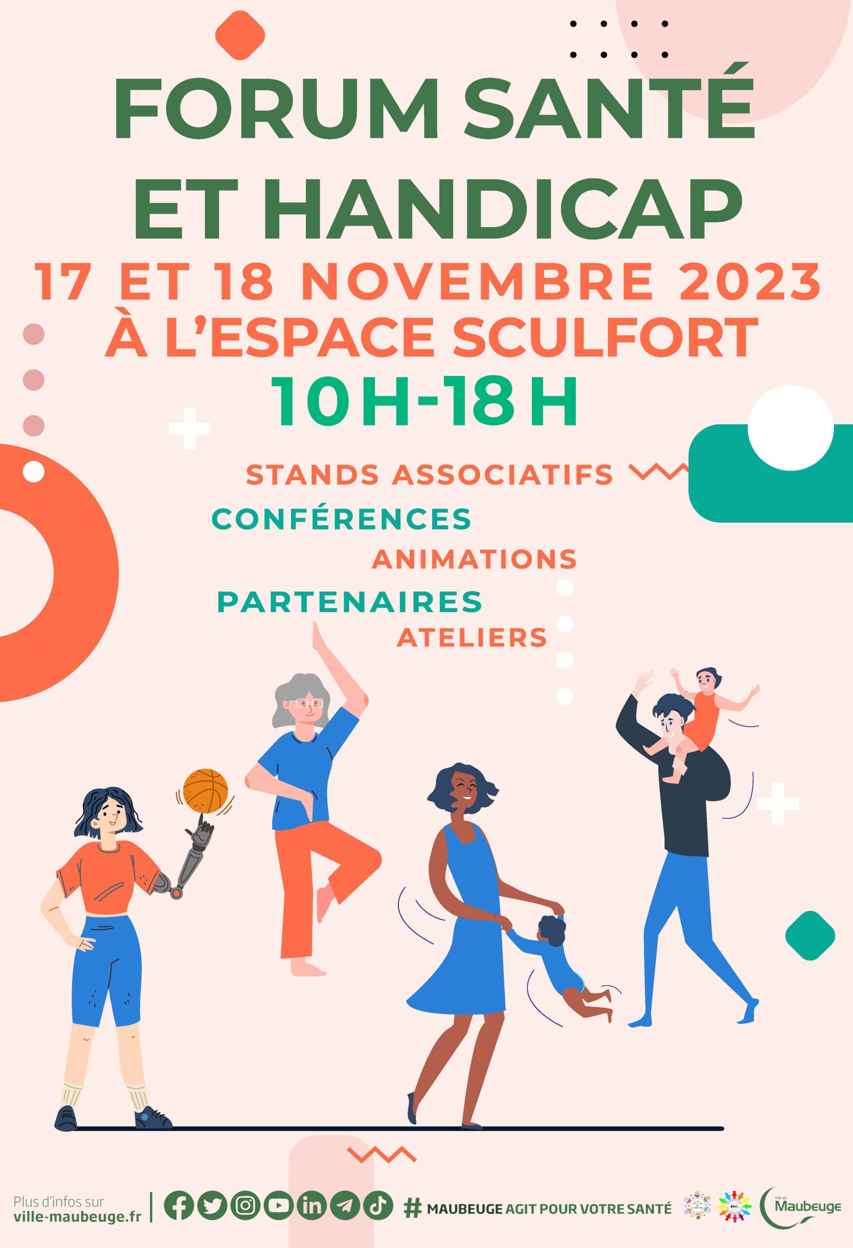 FORUM SANTE ET HANDICAP AFFICHE