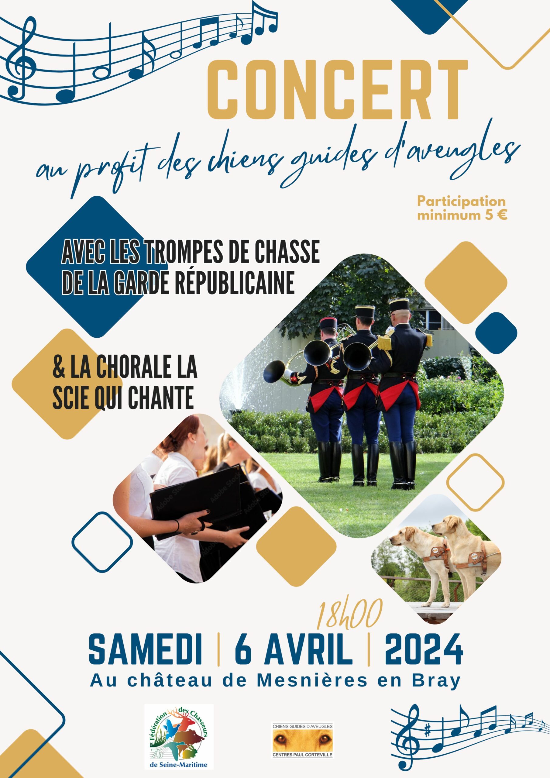 concert organisé par les chasseurs de Seine Maritime