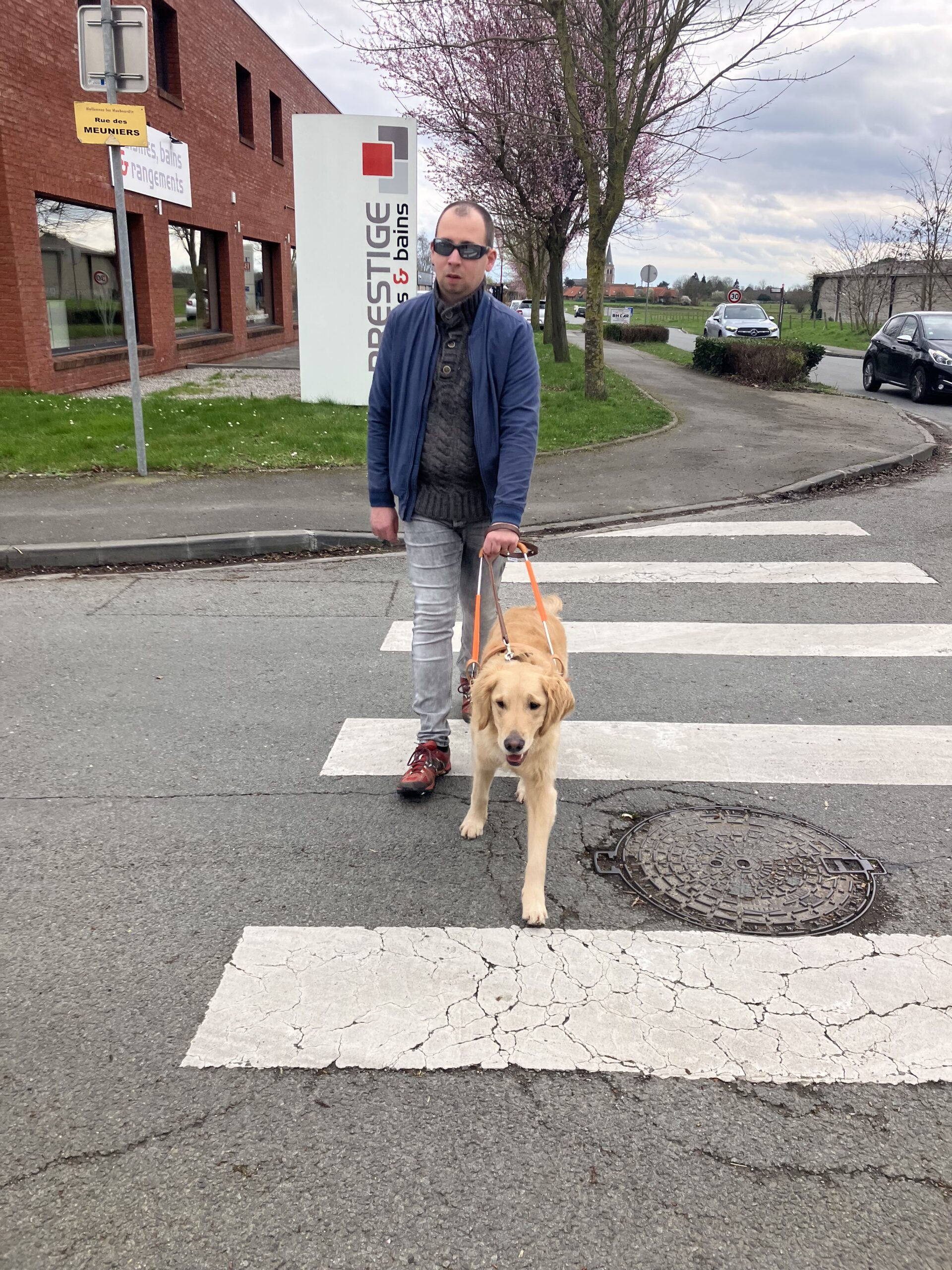 Remise de Salto golden retriever à Guillaume