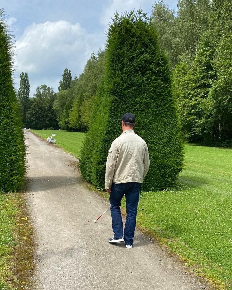 Franck Vasseur canne électronique